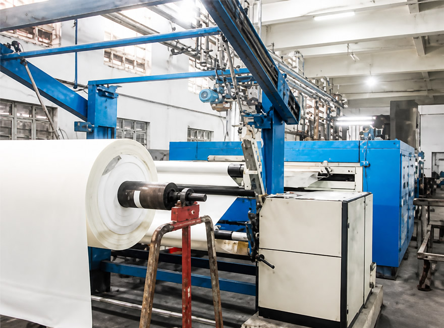 Fabric batching Machine for printing
